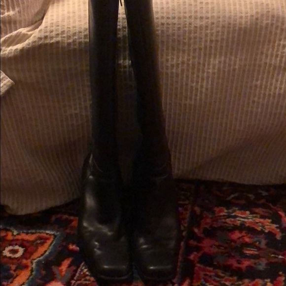 Anne Klein high heeled knee high boots - Picture 2 of 8